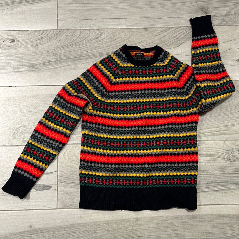 J Crew 100% Lamb Wool Sweater